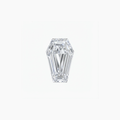 Coffin Cut White Diamond