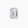 Emerald Cut White Diamond