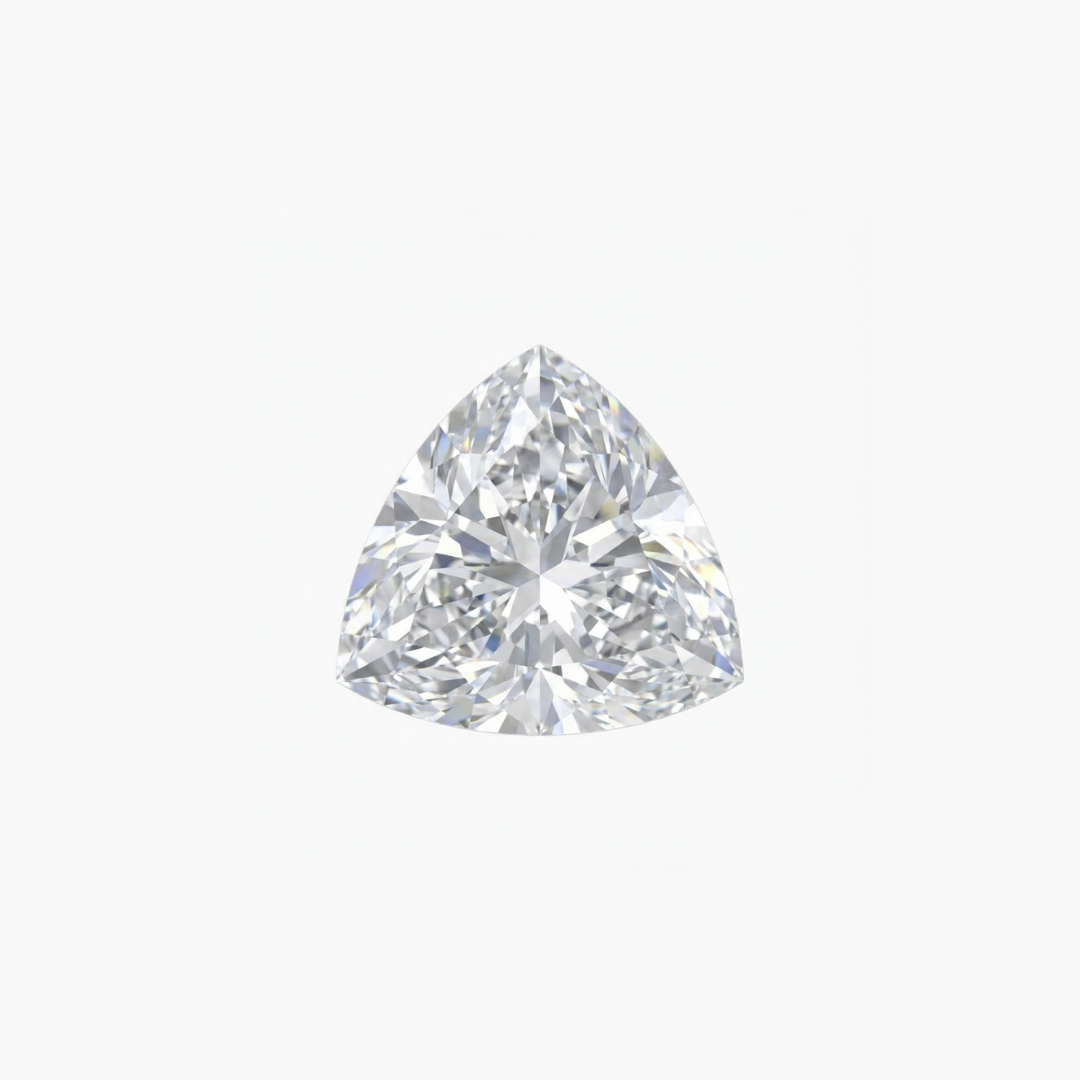 Trilliant Cut White Diamond