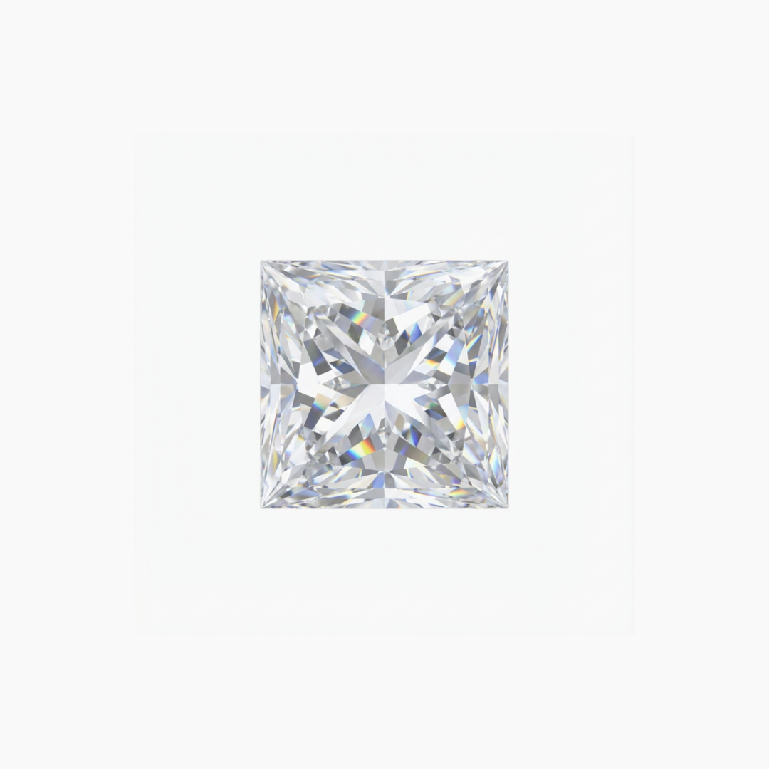Princess Cut White Diamond
