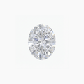 Oval Cut White Diamond