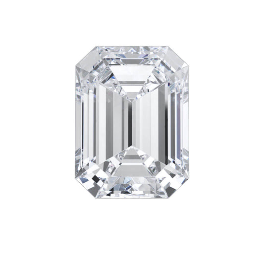 GIA 0.18 Carat F-SI2 Good Cut Emerald Diamond