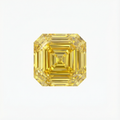 Asscher Cut Yellow Diamond