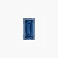 Baguette Cut Blue Diamond