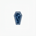 Coffin Cut Blue Diamond