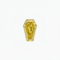 Coffin Cut Yellow Diamond
