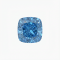 Cushion Cut Blue Diamond