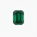 Emerald Cut Green Diamond