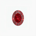 Oval Cut Red Diamond