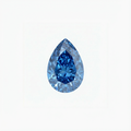 Pear Cut Blue Diamond