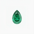 Pear Cut Green Diamond