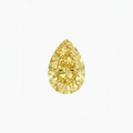 Pear Cut Yellow Diamond