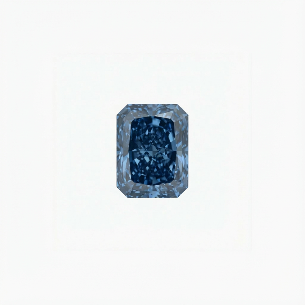 Radiant Cut Blue Diamond