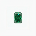Radiant Cut Green Diamond