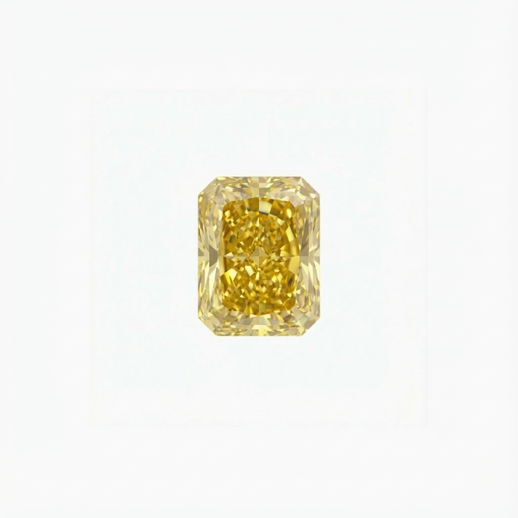 Radiant Cut Yellow Diamond