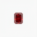 Radiant Cut Red Diamond
