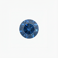 Round Cut Blue Diamond