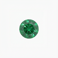 Round Cut Green Diamond