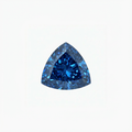 Trilliant Cut Blue Diamond