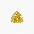 Trilliant Cut Yellow Diamond
