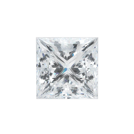 GIA 0.18 Carat F-SI2 Good Cut Princess Diamond